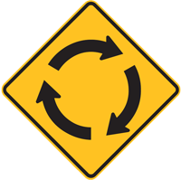 roundabout ahead