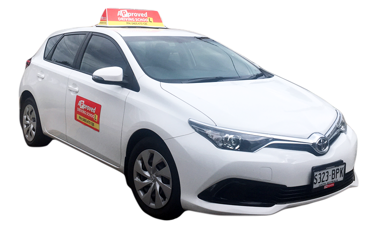 approved driving school adelaide car